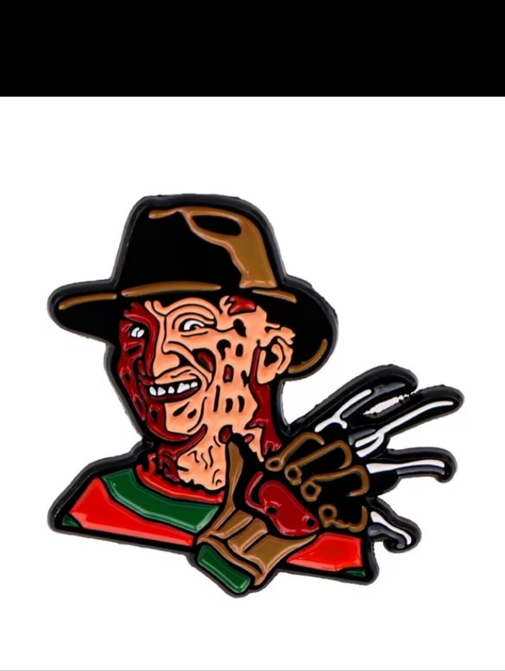 Horror Icon Enamel Pin -